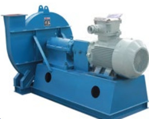 High Frequency Centrifugal Ventilator Fan Cast Iron 3600-2800000m³/H Total Pressure