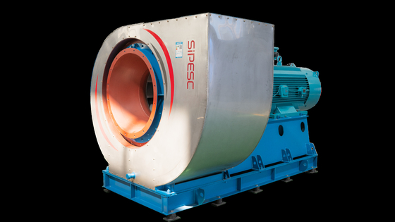 Dust Content ≤150g/Nm³ Centrifugal Ventilator 380V For Optimal Airflow Management