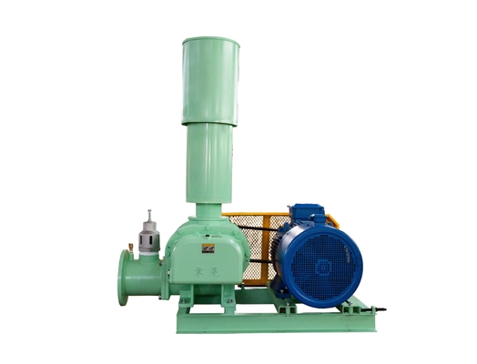 50mm Twin Lobe Roots Blower Capacity With 9.8-196kpa Boost 0-80.C Temperature Range