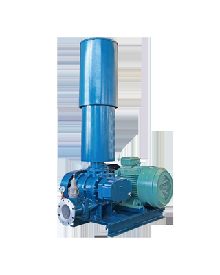 50mm Twin Lobe Roots Blower Capacity With 9.8-196kpa Boost 0-80.C Temperature Range