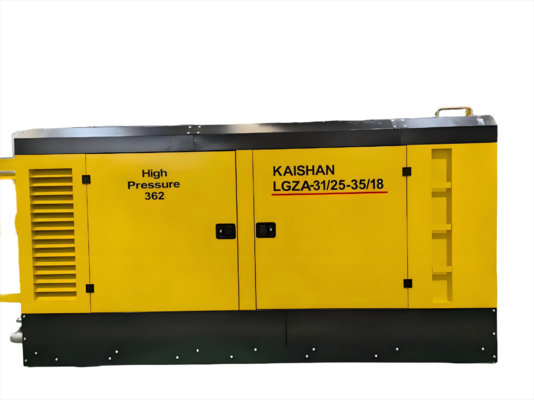 Powerful deep well specific screw air compressor suitable for heavy and demanding applications