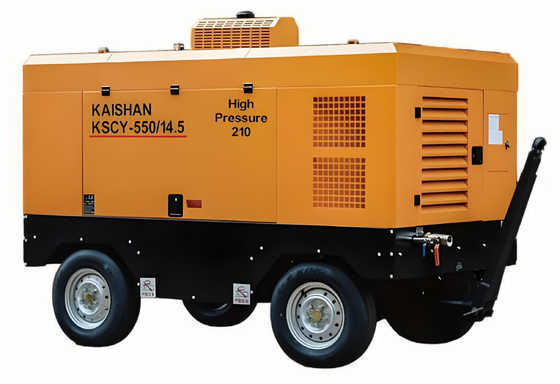Multi application range mobile air compressor to meet your business needs in the industrial field