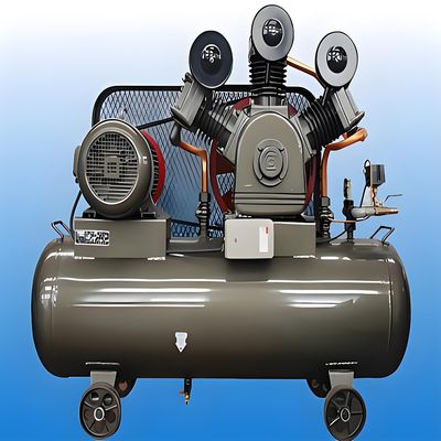 Economically efficient piston air compressor